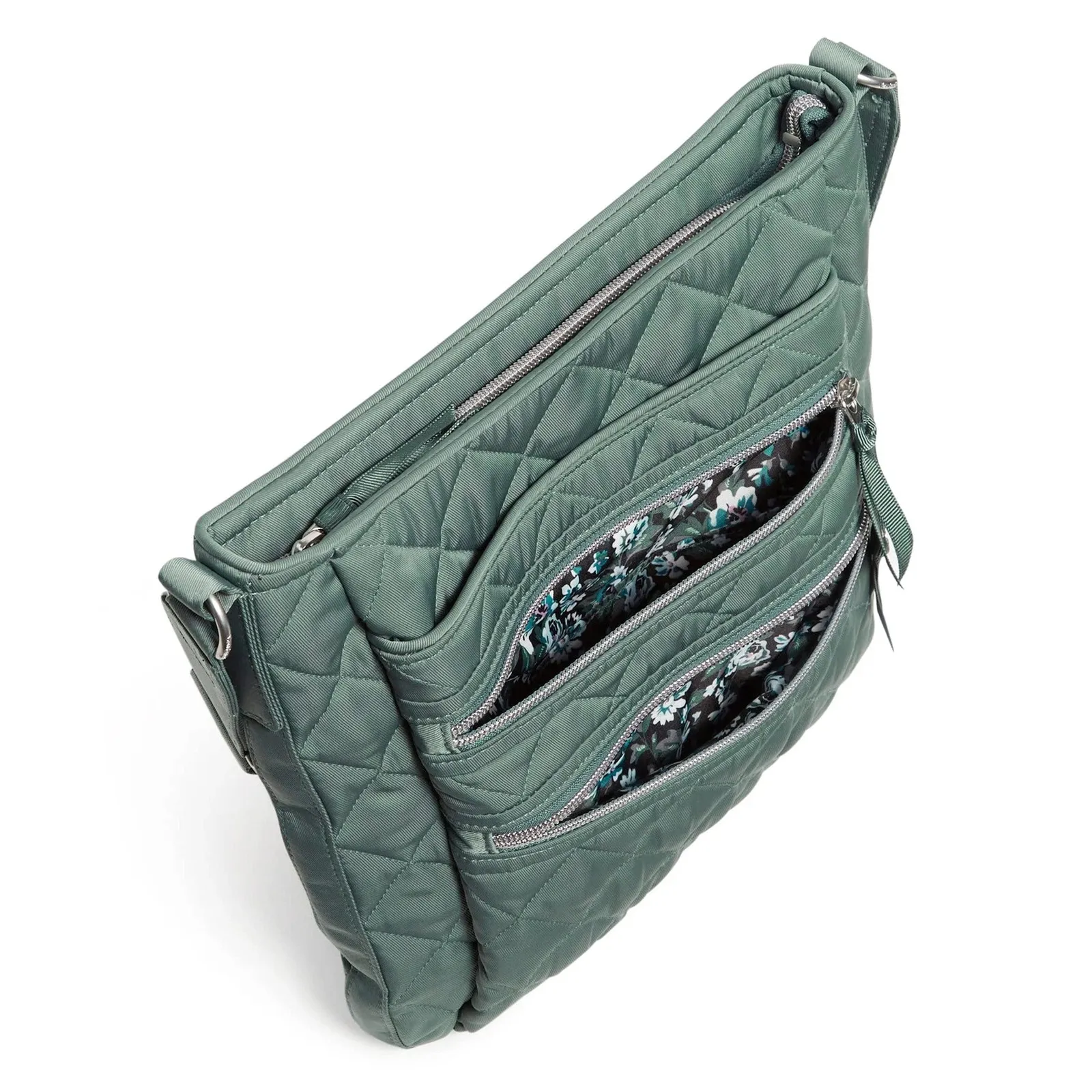 Vera Bradley Crossbody Bag Triple Zip - 12 x 13 in - product view 4