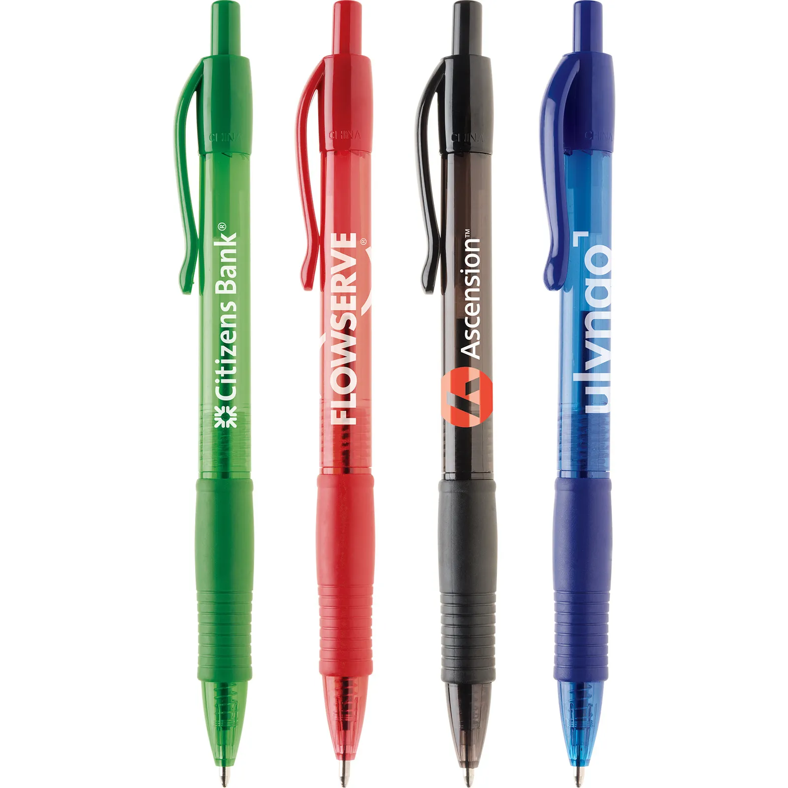 Pen with Translucent Barrel and Comfort Grip