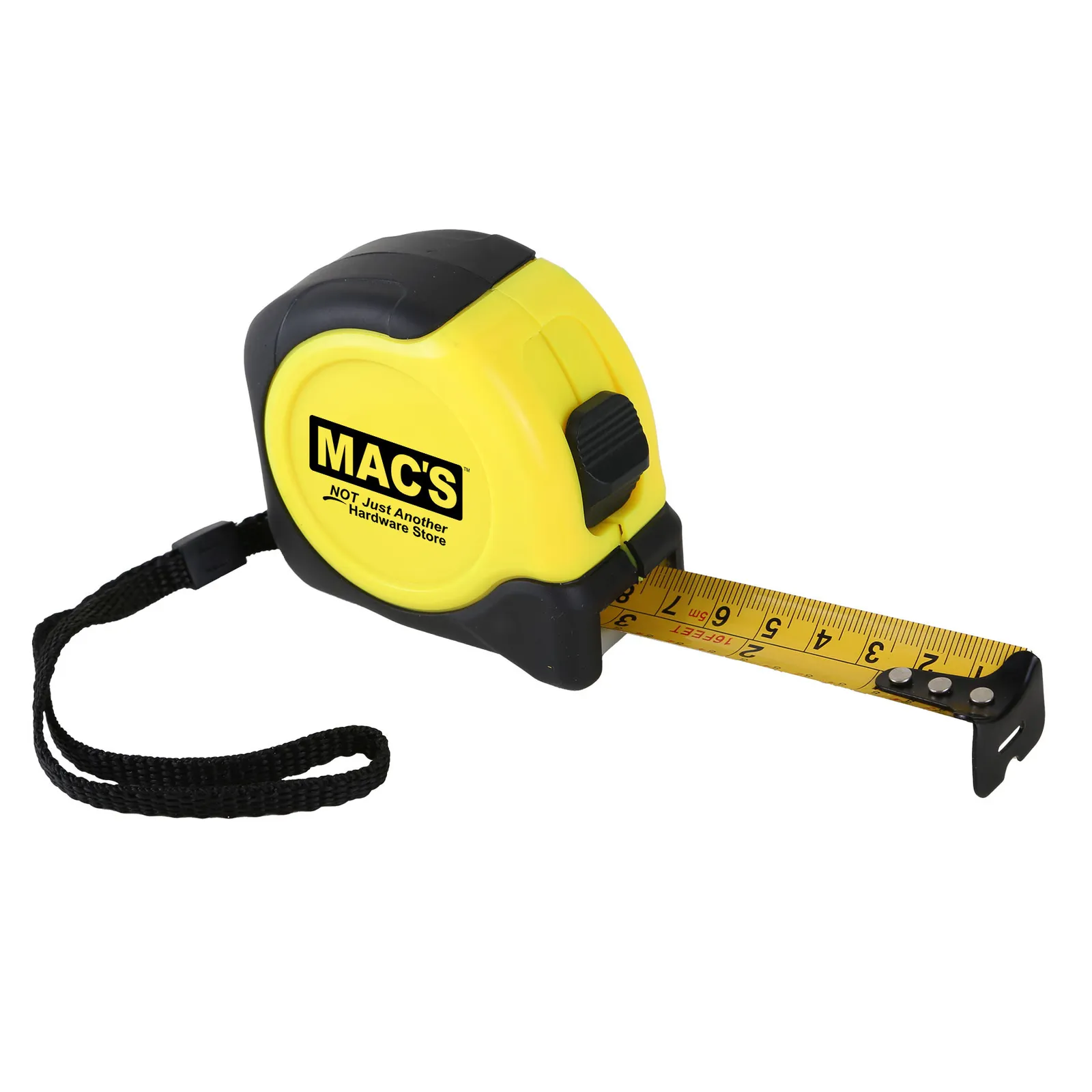Tape Measure Steel Construction with Belt Clip - 16 ft