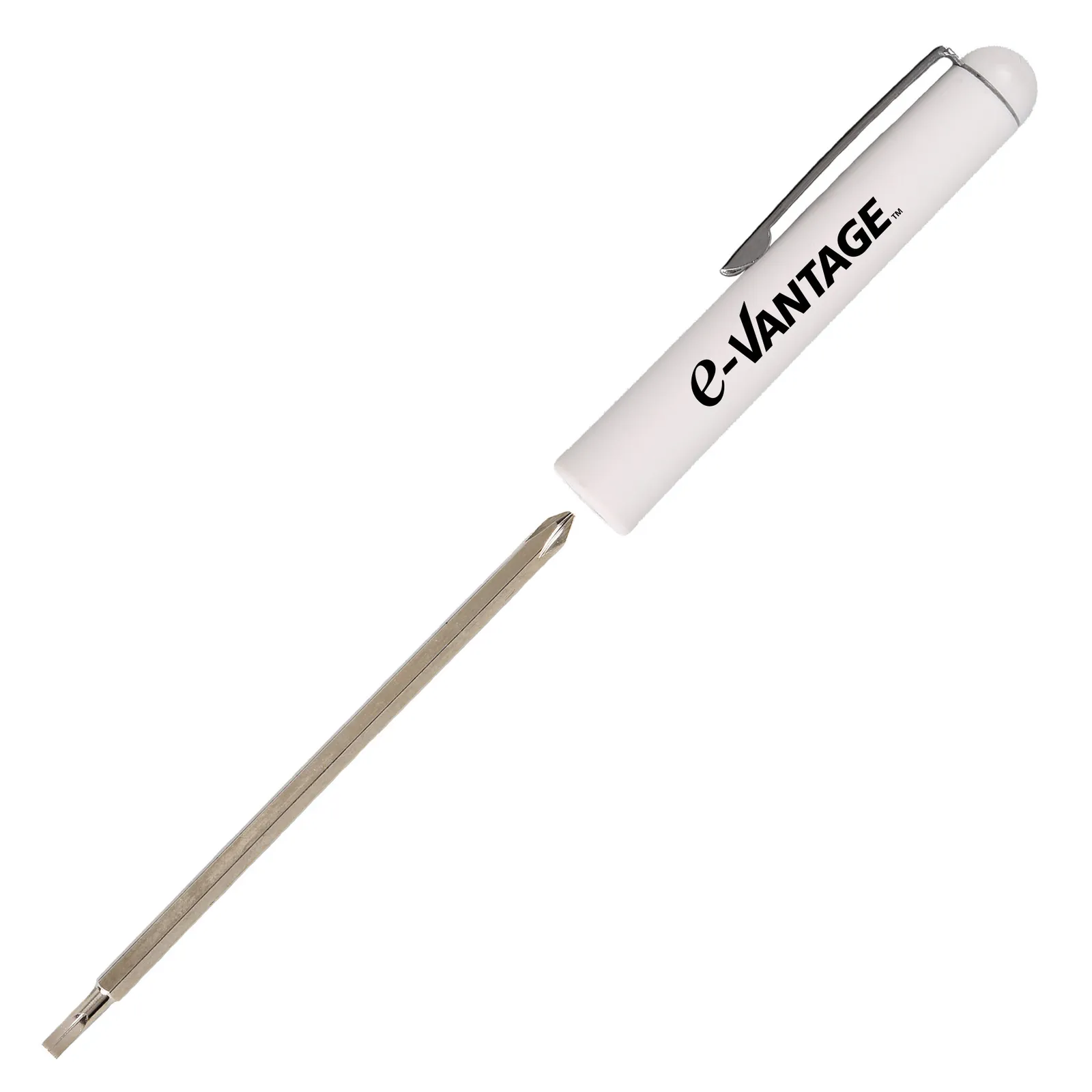 Screwdriver Dual Pocket Reversible Blade with Clip - 6 in - product view 4