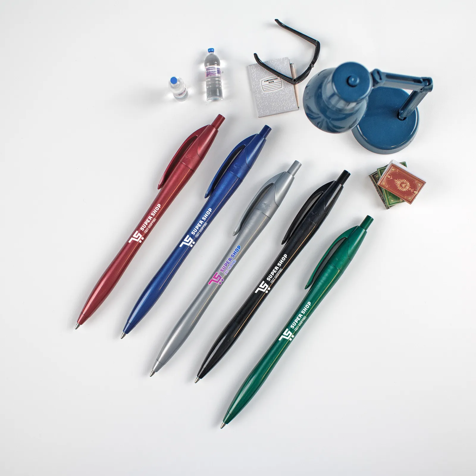 Pen Recycled ABS Corporate Glossy Barrel - 5.75 in