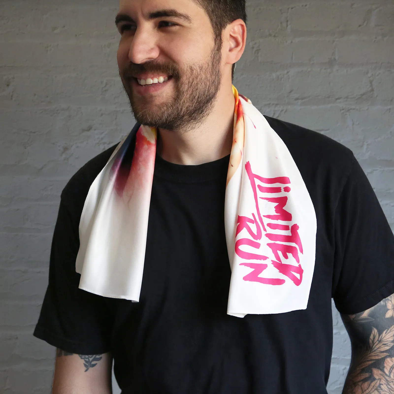 Cooling Towel Recycled PET Instant Cool Mesh - 12 x 32 in - product view 1