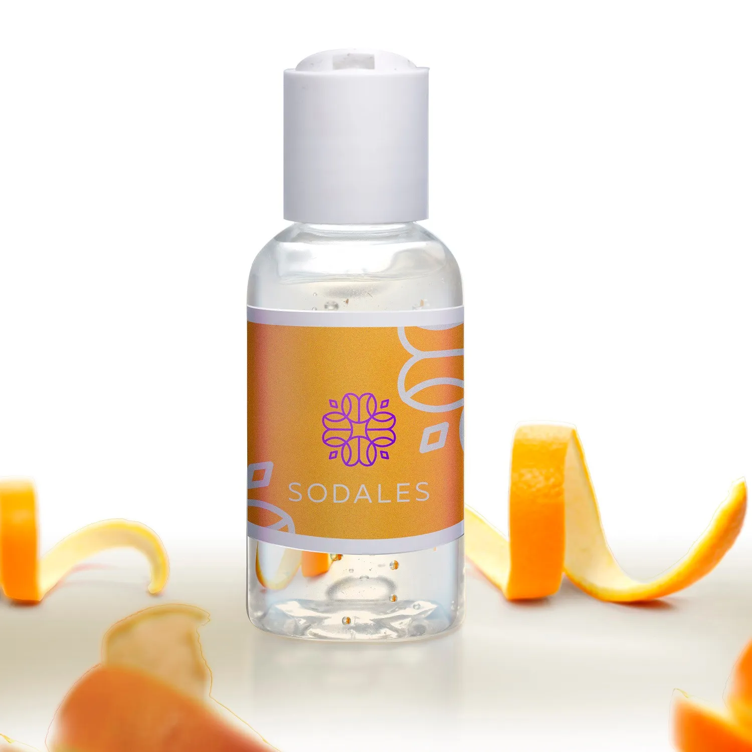 Hand Sanitizer Gel with Lemon Scent - 2 oz