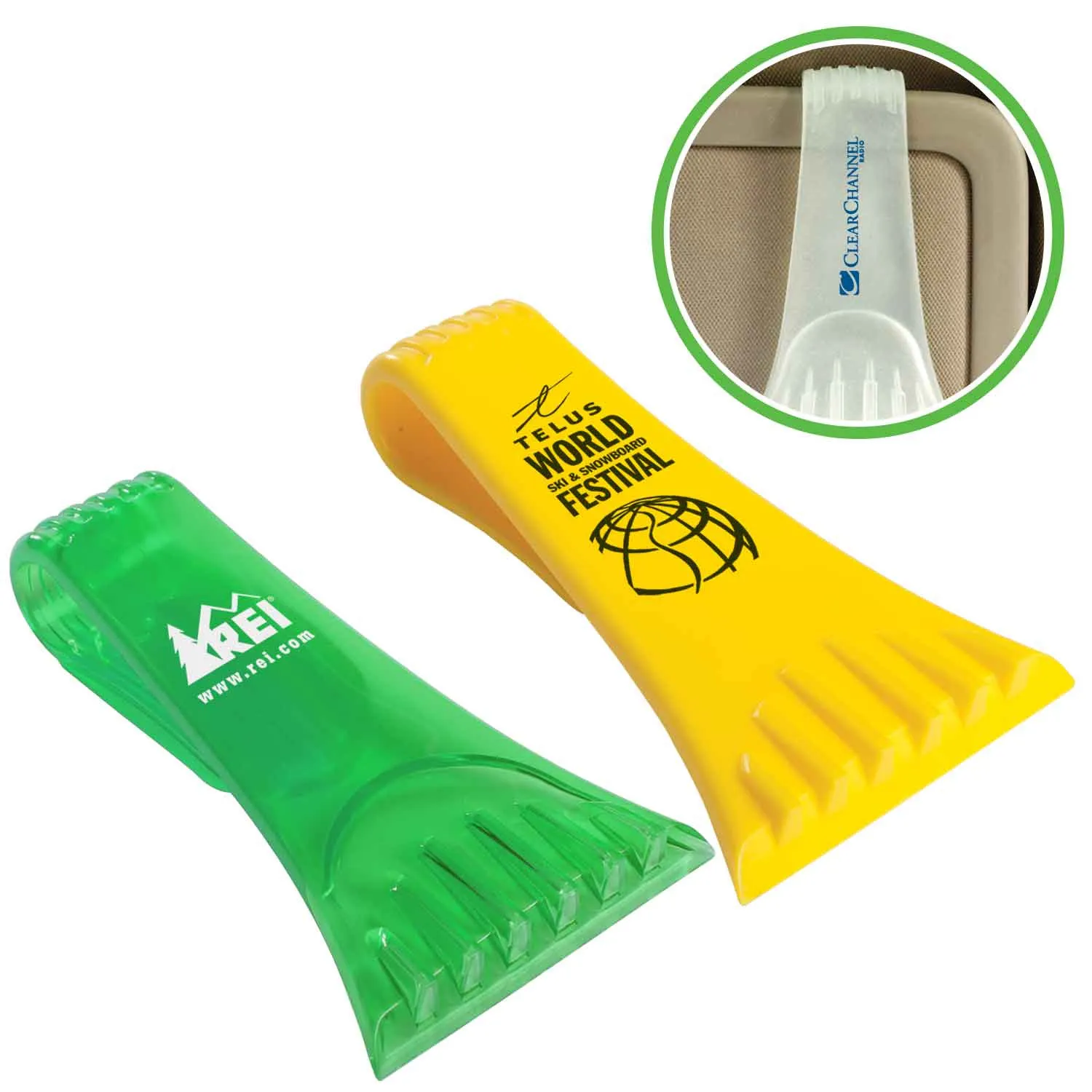 Visor Ice Scraper for Car Storage - 4.9 x 3 in