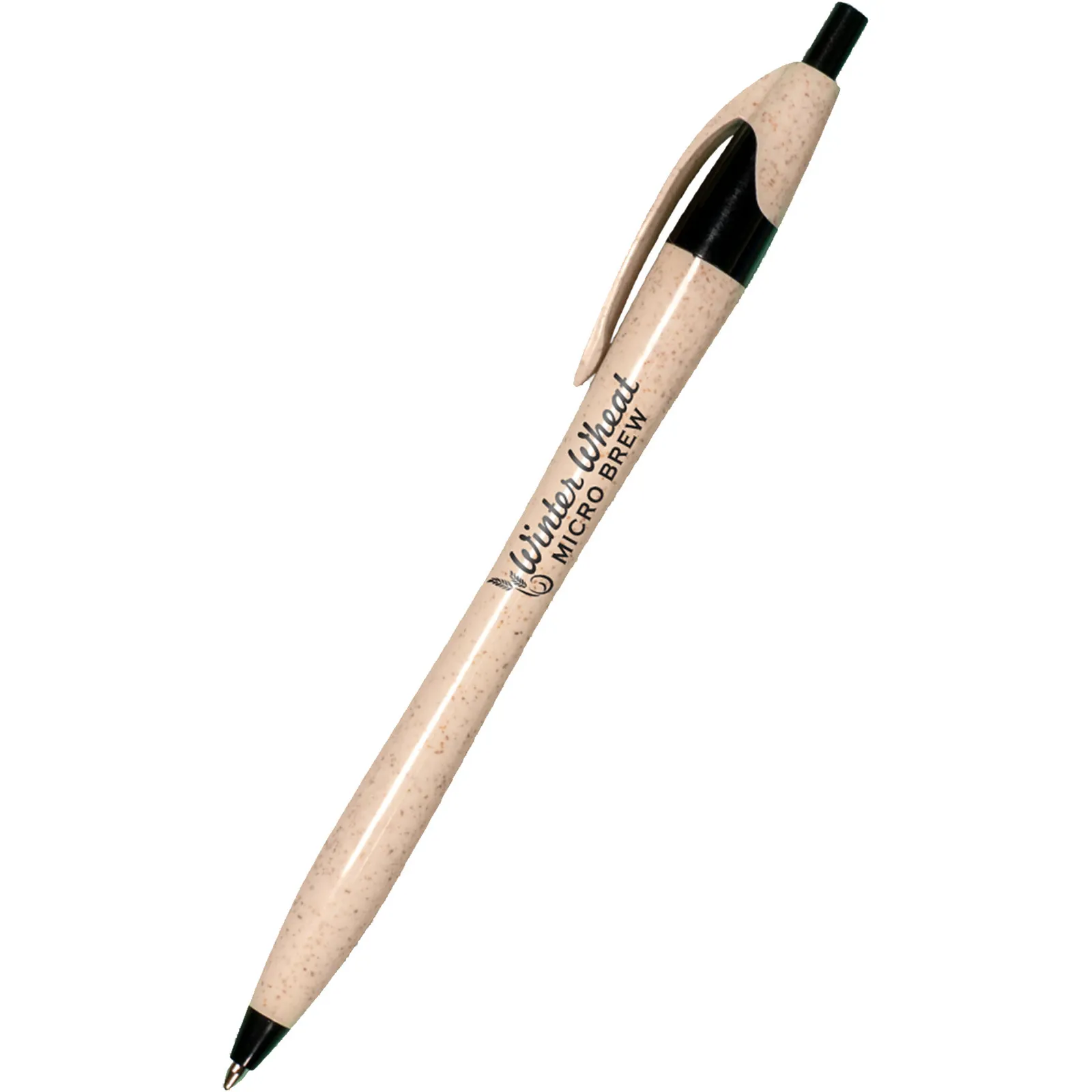Eco Pen Made from Wheat Straw with Black Ink - product view 6