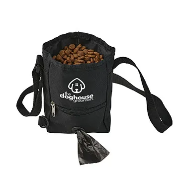 Pet Treat Carrier with Waste Bag Dispenser - 7 x 6.6 in - product view 2