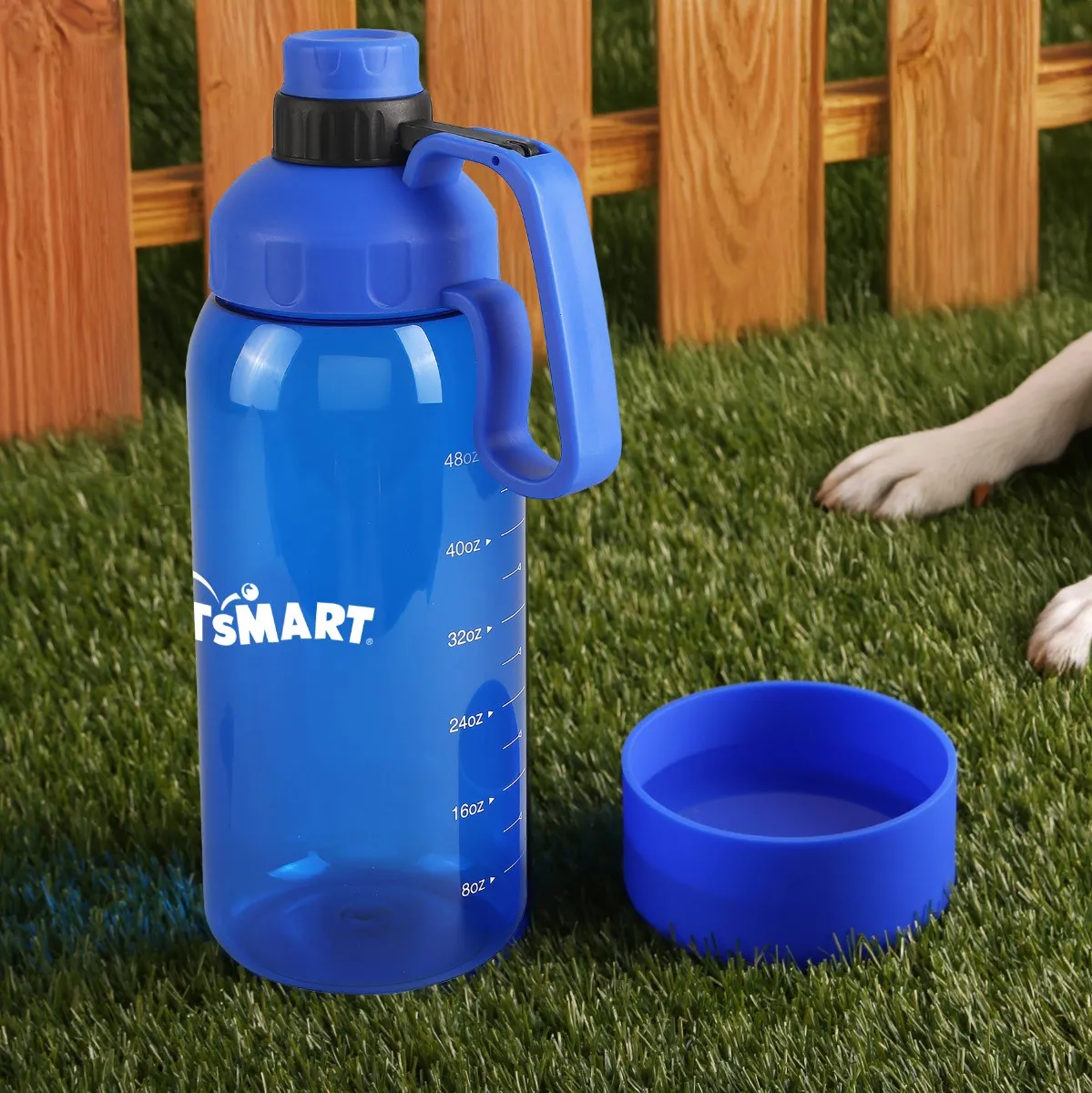 Tritan Water Bottle with Pet Bowl - 60 oz