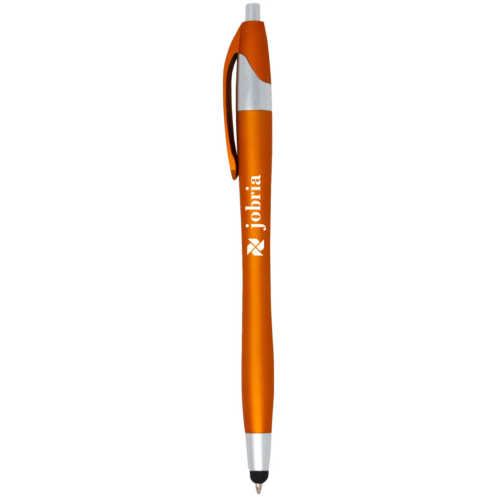 Soft Touch Stylus Pen with Metallic Finish - 5.75 in - product view 4