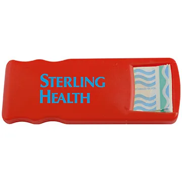 Bandage Dispenser with Colored Bandages - 4.2 x 1.6 in