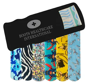 Bandage Dispenser with Pattern Bandages - 4 3/16 in