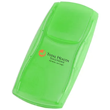 First Aid Kit Slim Reusable Plastic Case - 4 1/2 x 2 in