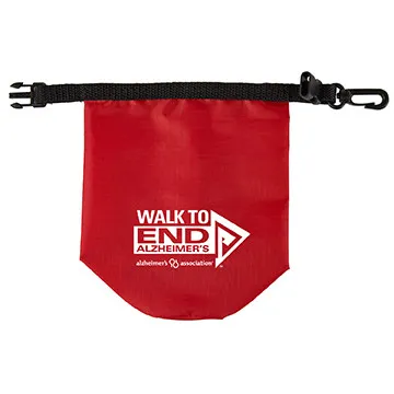 First Aid Kit Roll-Top Ripstop with Carabiner - 5 3/4 x 6 1/2 in