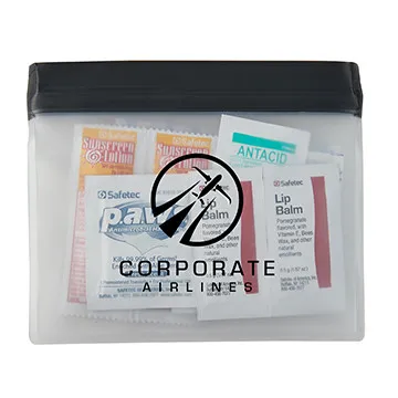 Event First Aid Kit PEVA Waterproof with Sunscreen - 5 5/8 x 4 3/4 in