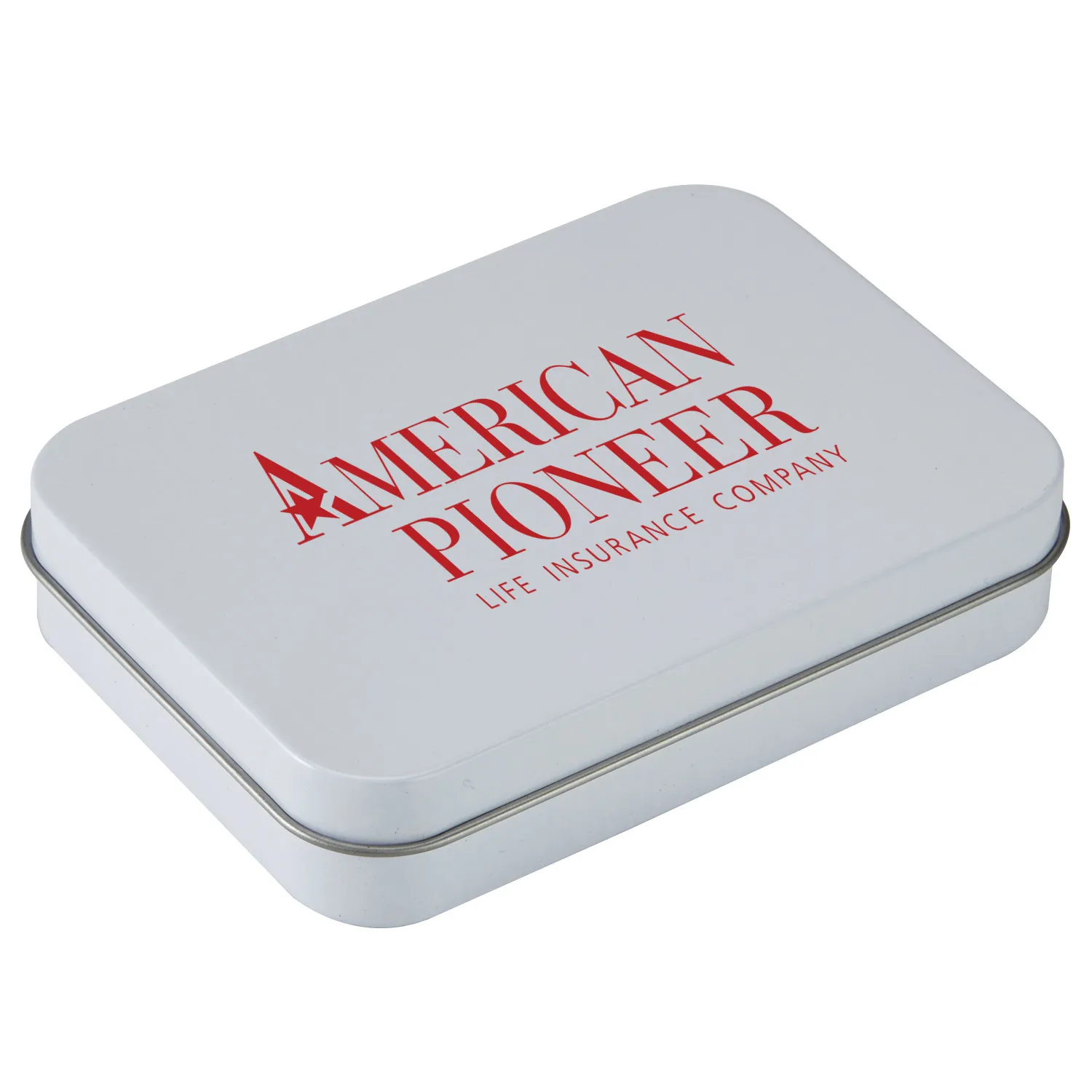 First Aid Kit Retro Steel Tin Case - 4 1/4 x 3 x 7/8 in