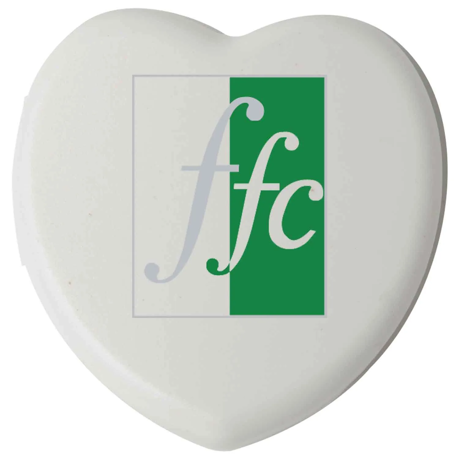 Pill Box Heart Shaped Compact Design - 1.75 x 1.9 in - product view 2