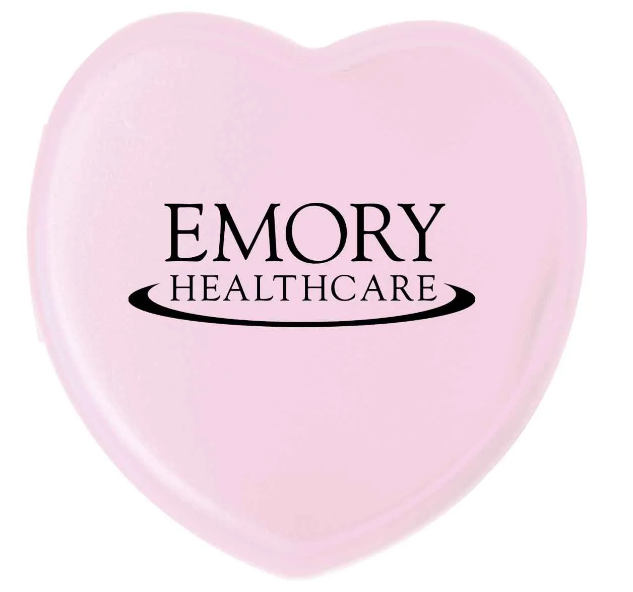 Pill Box Heart Shaped Compact Design - 1.75 x 1.9 in - product view 5