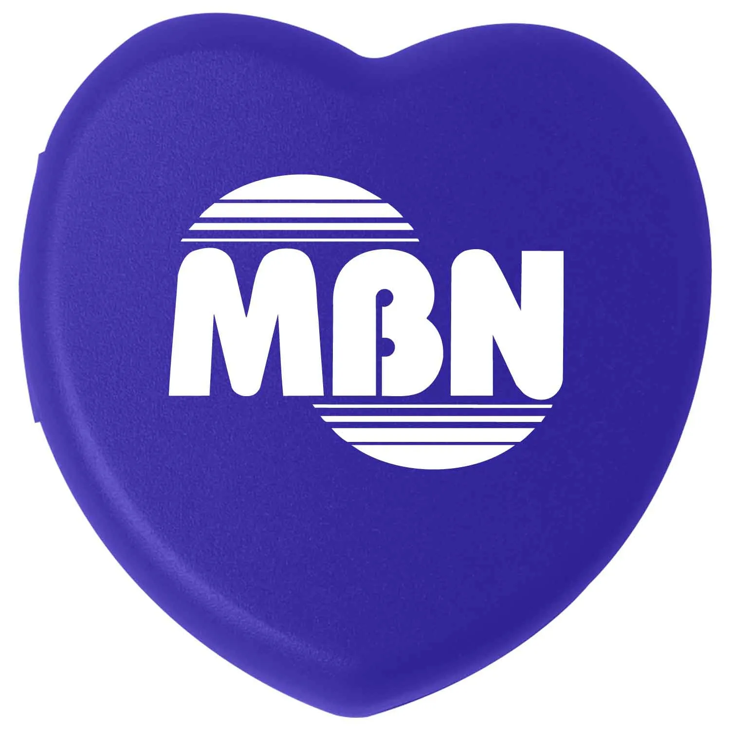 Pill Box Heart Shaped Compact Design - 1.75 x 1.9 in - product view 8