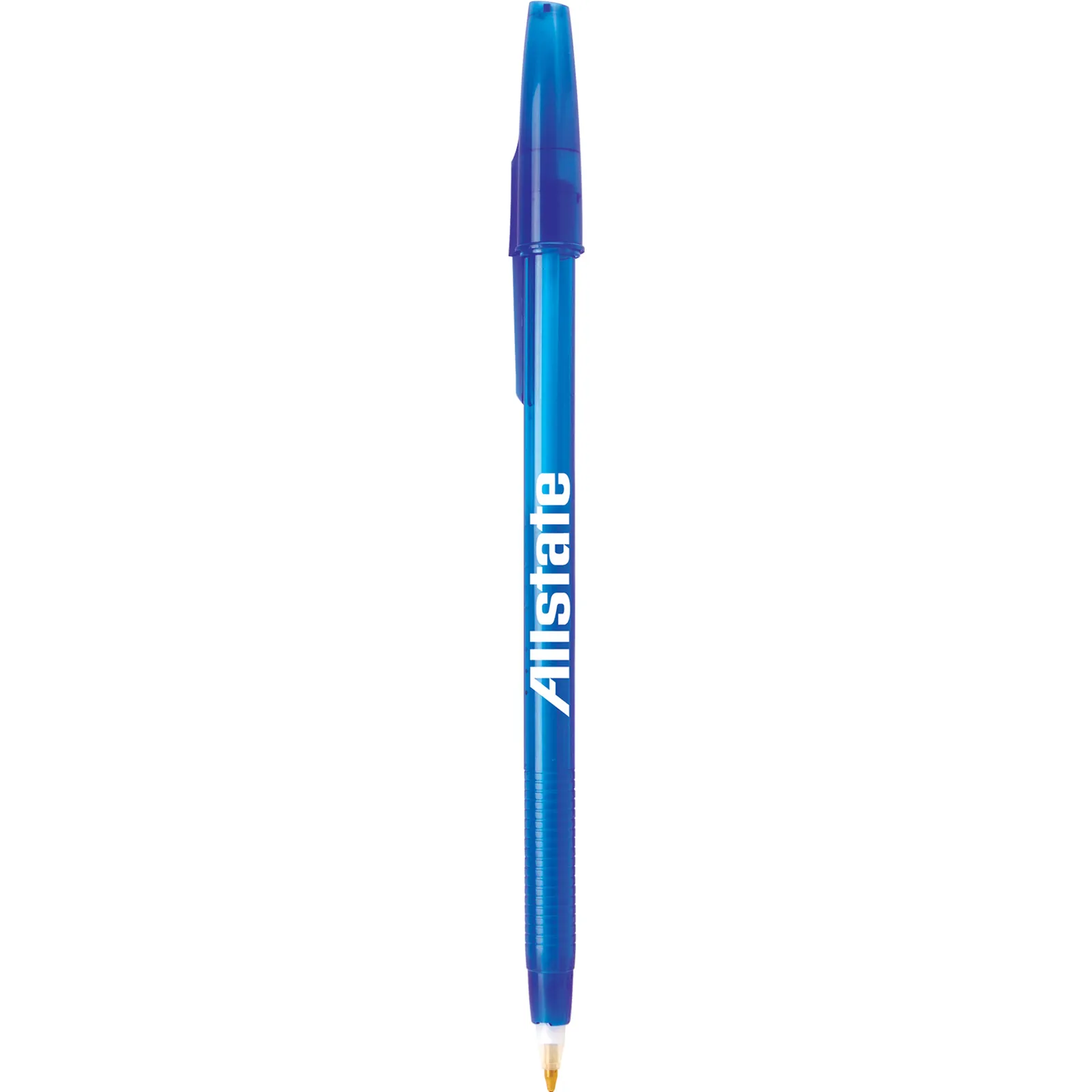 Stick Pen Translucent with Ridged Grip - 5.8 in - product view 6