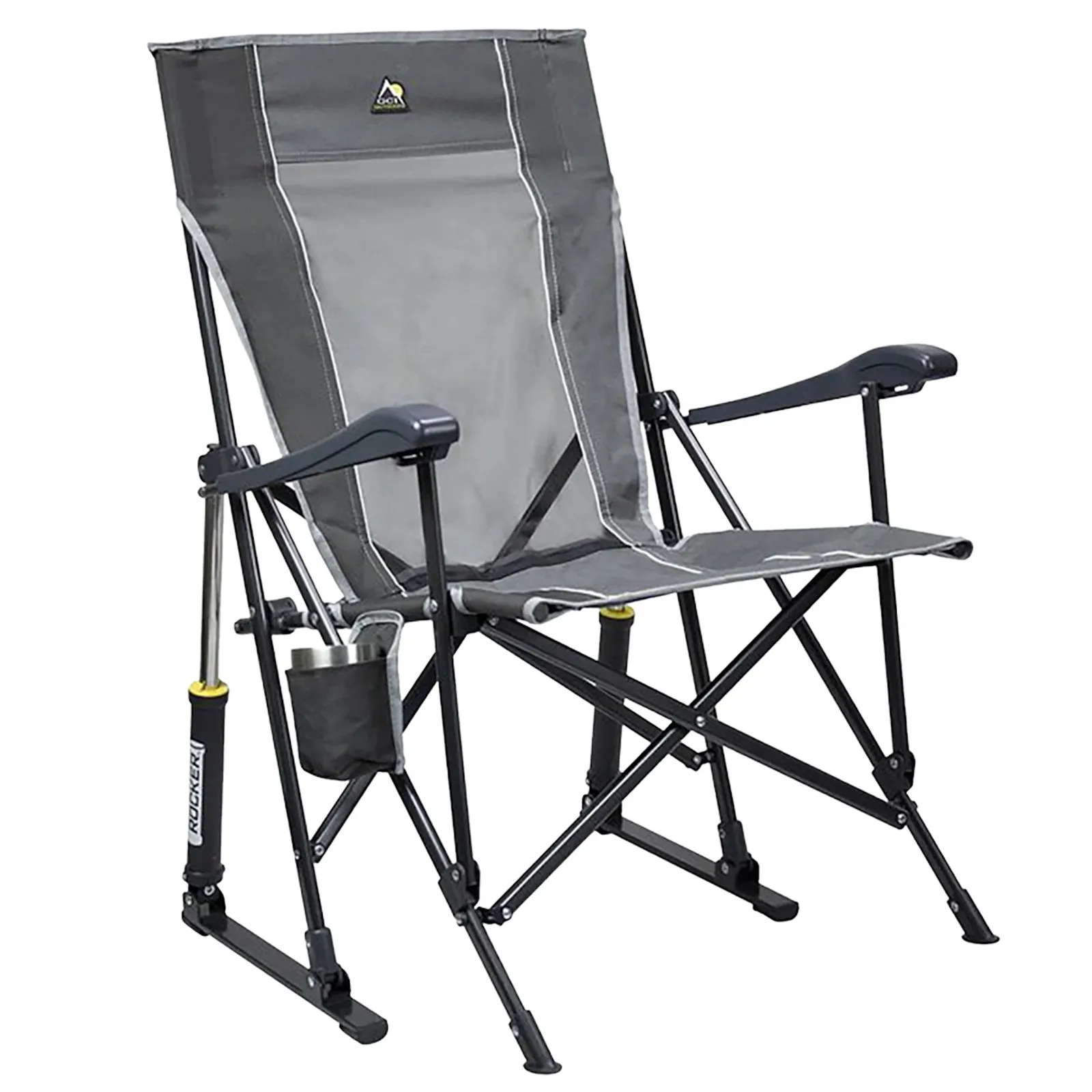 Folding Rocker Chair with Spring Action Technology - product view 3
