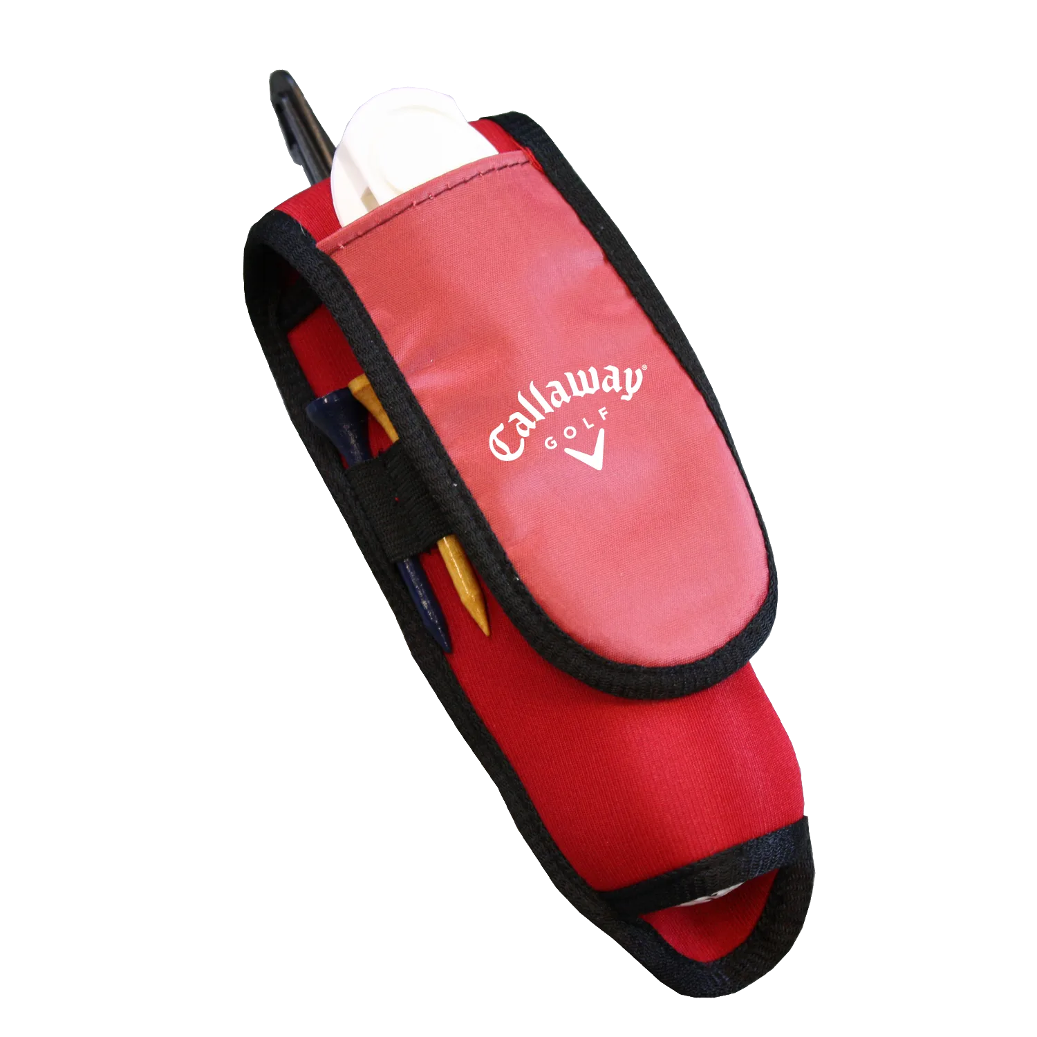 Golf Ball Caddy with Divot Tool - Neoprene 3-Ball