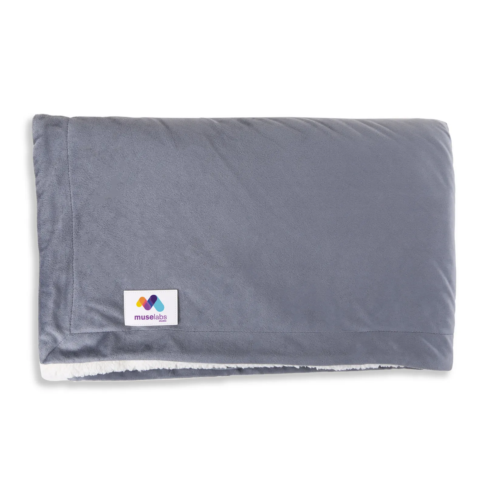 Sherpa Blanket with Canvas Carry Bag - 50 x 60 in