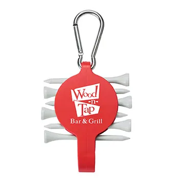 Bottle Opener Golf Tee Wrench Carabiner - 3 1/2 in