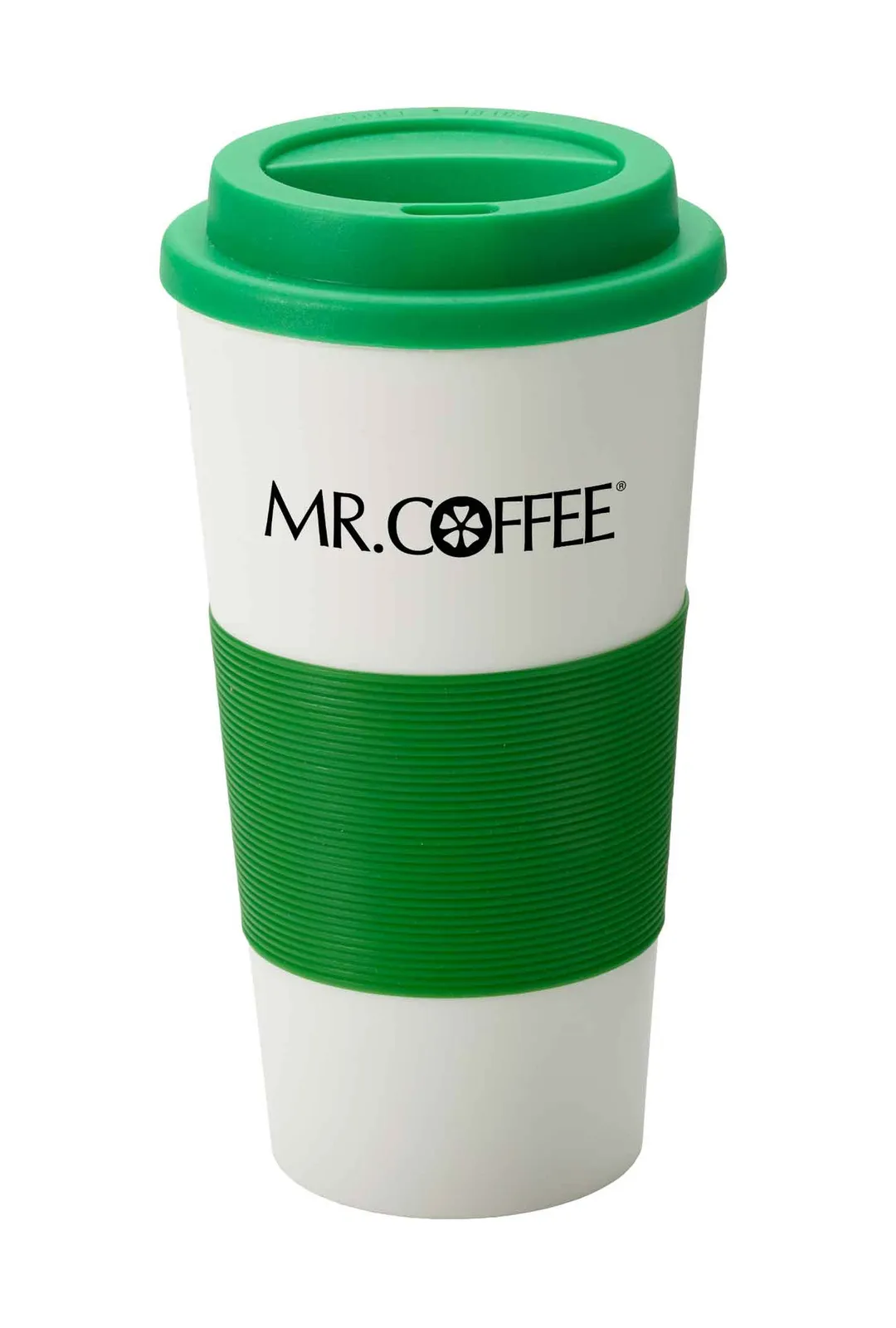 Insulated Tumbler with Silicone Grip and Twist Lid - 16 oz - product view 3