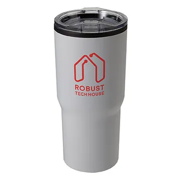 Stainless Steel Travel Tumbler with Slide Lid - 20 oz - product view 2