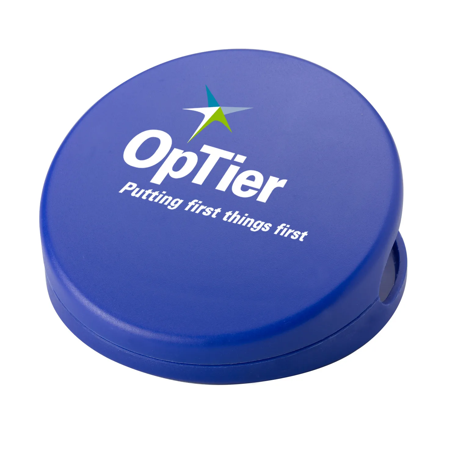 Round Plastic Clip with Double Metal Springs - 3 in - product view 3