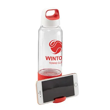 Water Bottle Tritan Cooling Towel Phone Stand - 17 oz - product view 3