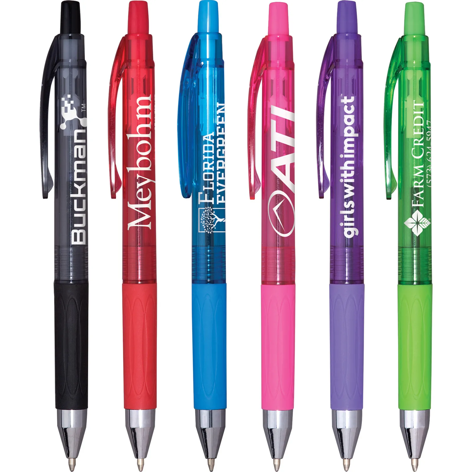 Pen Vibrant Barrel Coordinated Ink Jumbo Grip