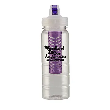 Water Bottle Fruit Infuser Ridge Design - 25 oz - product view 2