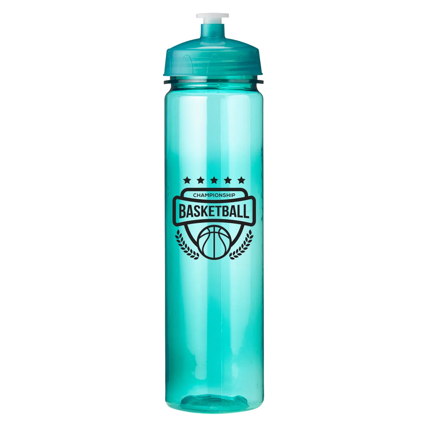 Water Bottle Wide Mouth Euro Body Push-Pull Lid - 24 oz - product view 10