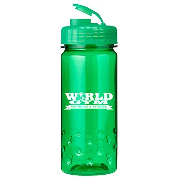 Water Bottle Wide Mouth Euro Body Bubble Design - 16 oz - product view 15