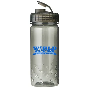 Water Bottle Wide Mouth Euro Body Bubble Design - 16 oz - product view 19