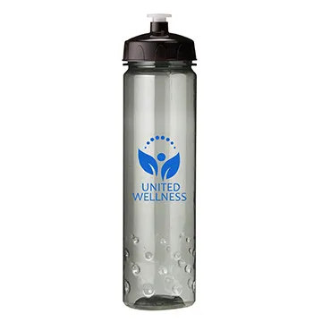 Water Bottle Wide Mouth Euro Body Bubble Design - 24 oz - product view 3