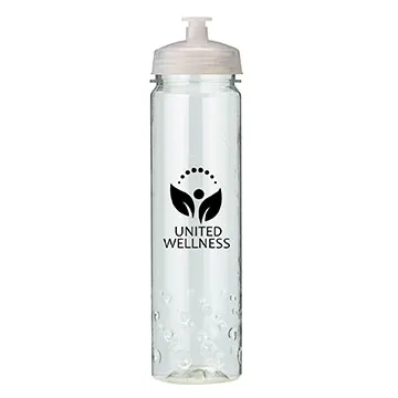 Water Bottle Wide Mouth Euro Body Bubble Design - 24 oz - product view 9