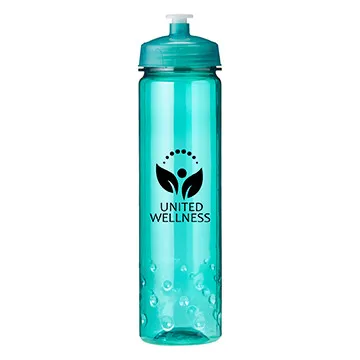 Water Bottle Wide Mouth Euro Body Bubble Design - 24 oz - product view 10