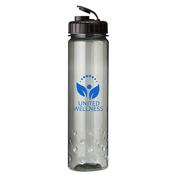 Water Bottle Wide Mouth Euro Body Bubble Design - 24 oz - product view 18