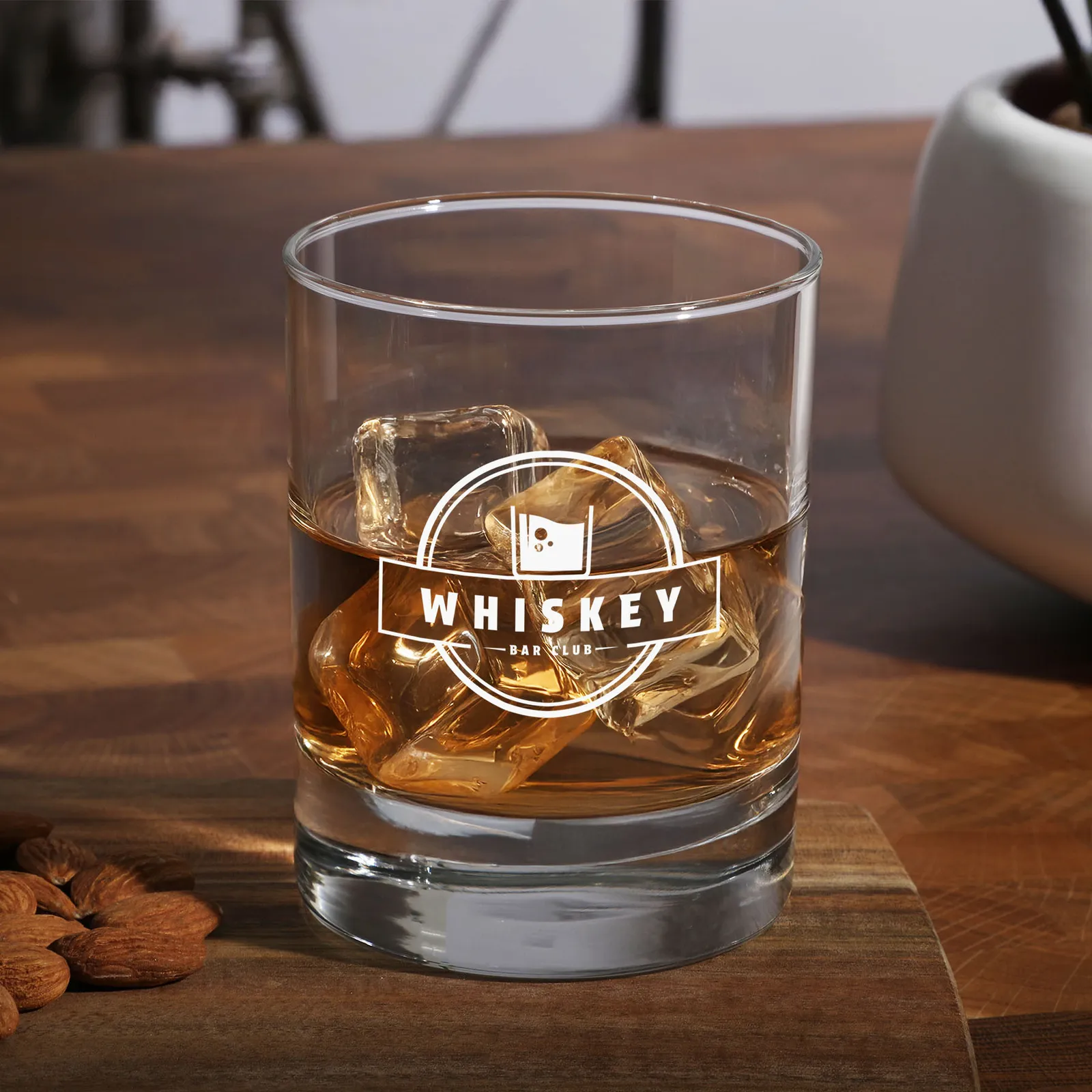 Rocks Glass Heavy Base Safe Edge Rim - 13 oz - product view 2