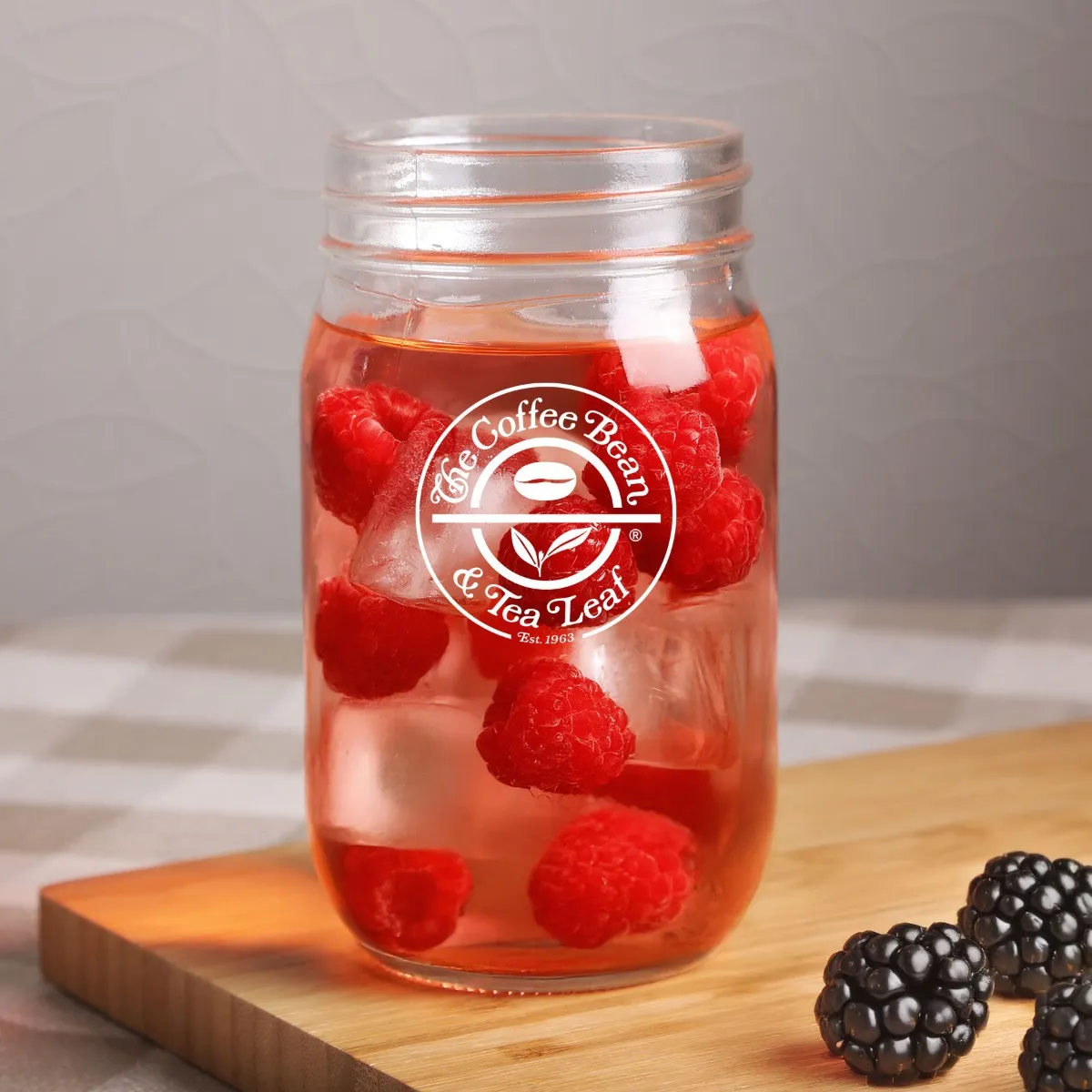 Mason Jar Drinking Glass Durable - 16 oz