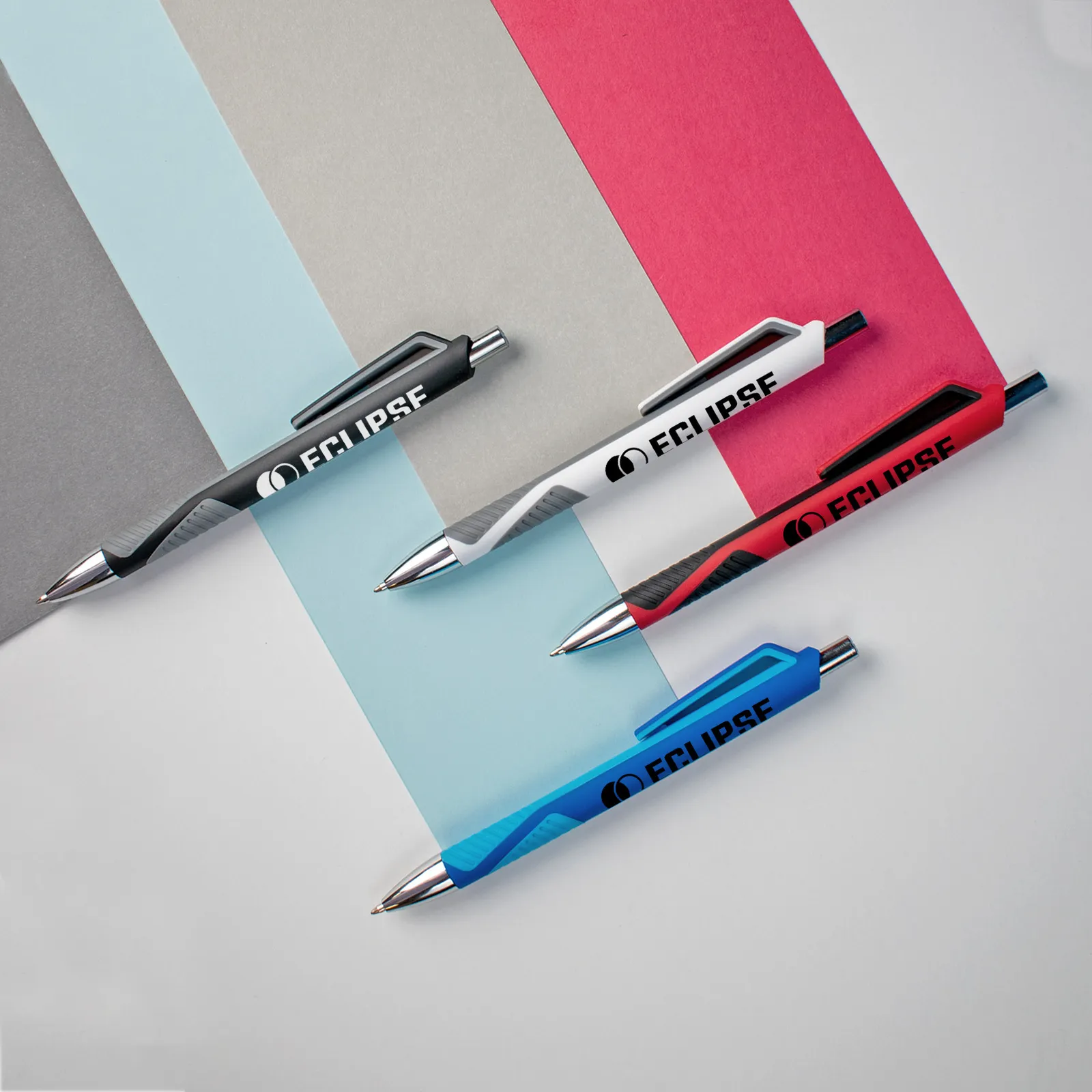 Comfort Pen with Ridged Grip Anti-Fraud Ink