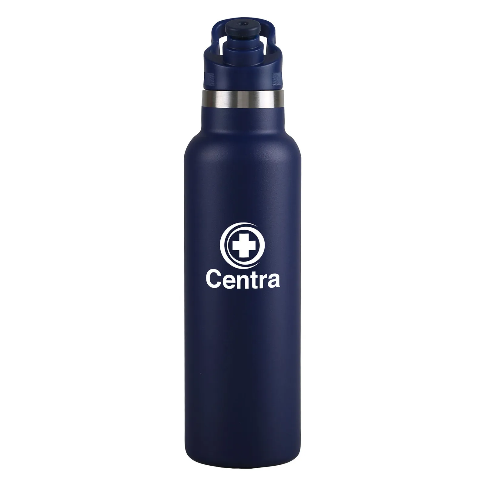 Water Bottle Powder Coated Push-Pull Lid - 20 oz - product view 4