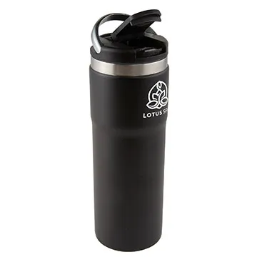 Insulated Water Bottle with Carrying Handle - 20 oz - product view 2