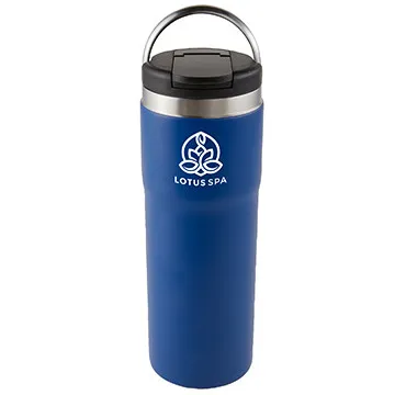 Insulated Water Bottle with Carrying Handle - 20 oz - product view 4