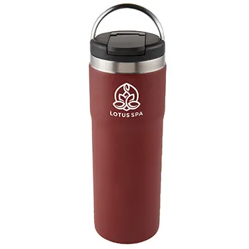 Insulated Water Bottle with Carrying Handle - 20 oz - product view 6