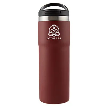 Insulated Water Bottle with Carrying Handle - 20 oz - product view 10