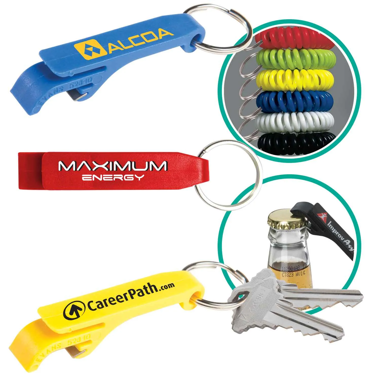 Bottle Opener Beverage Wrench Stainless Steel - 2.5 in - product view 2