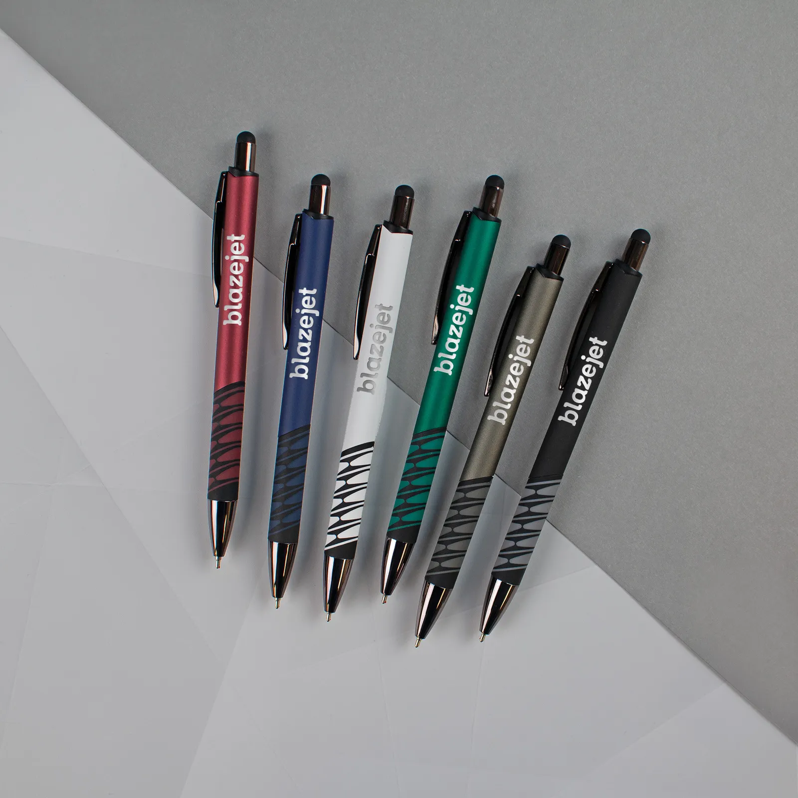 Stylus Pen Executive Aluminum Banded Grip - 5.7 in - product view 1