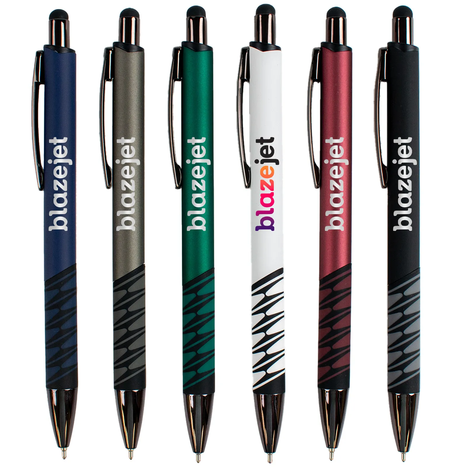 Stylus Pen Executive Aluminum Banded Grip - 5.7 in - product view 2